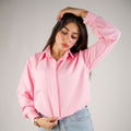 Linen Casual Button-Side Shirt