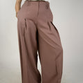 Classy pleated Wide-Leg Trousers