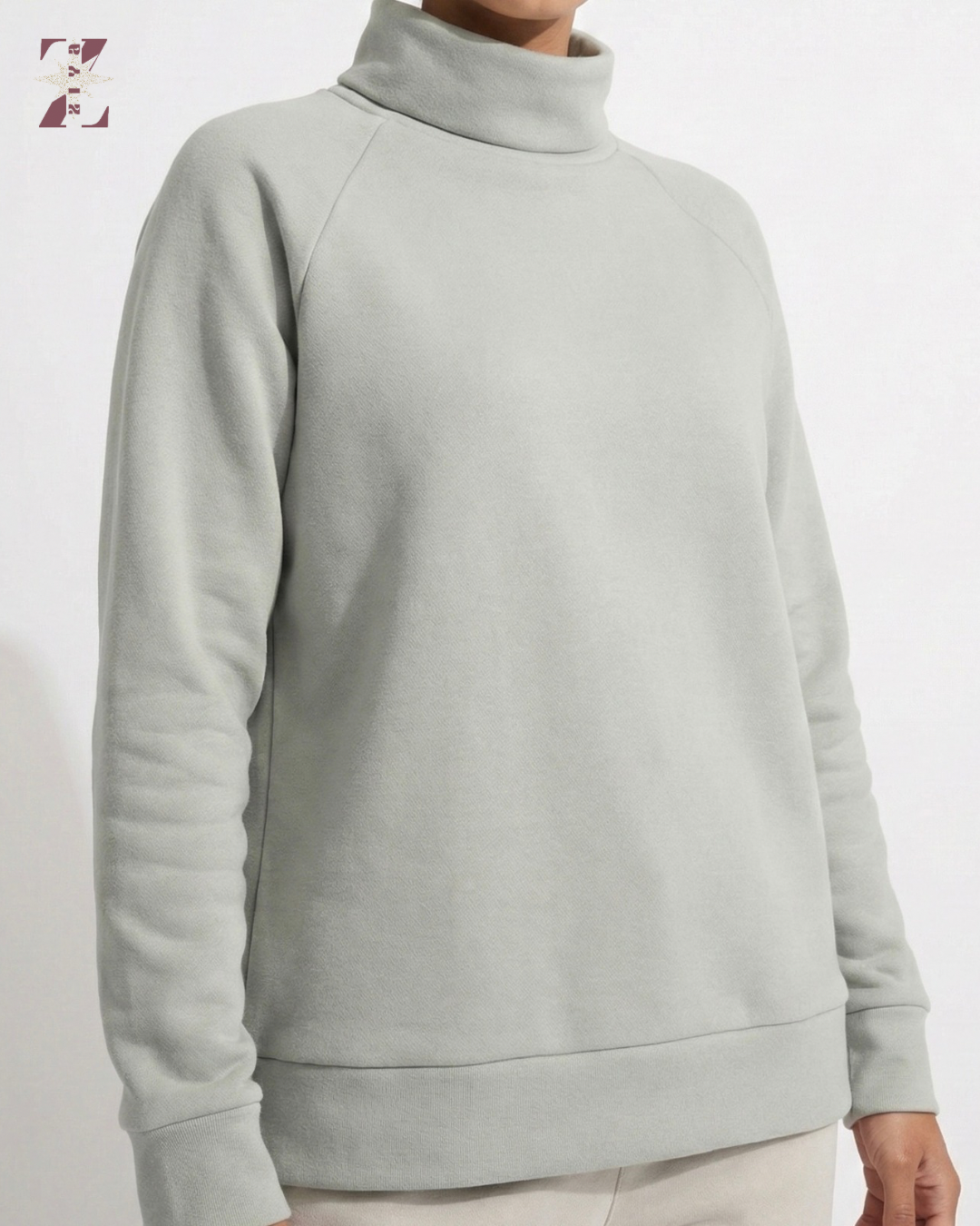 Ziya winter Hoodie with high neck